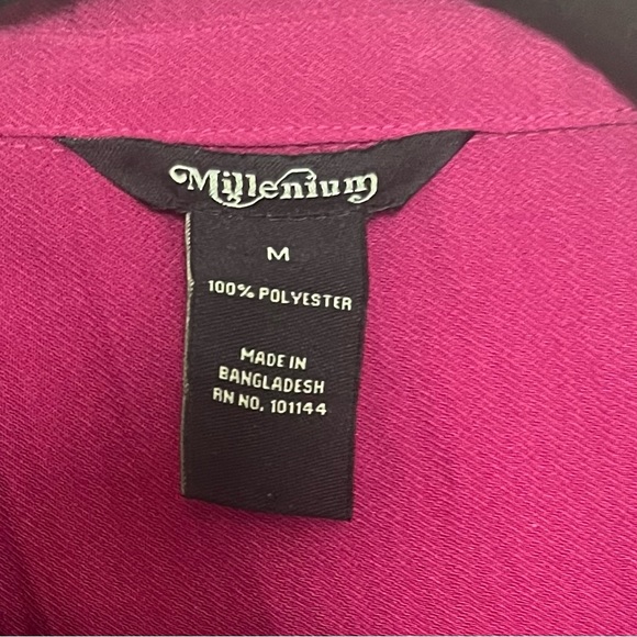 Millennium button up, tie dress - Picture 8 of 8